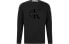 Фото #1 товара Футболка мужская Calvin Klein с логотипом J319613 черного цвета