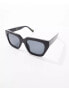 Фото #2 товара Mango square sunglasses in black