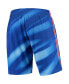 ფოტო #4 პროდუქტის Men's Blue New Jersey Nets Hardwood Classics Swingman Shorts