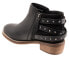 Softwalk Raleigh S2155-037 Womens Black Narrow Leather Ankle & Booties Boots