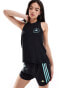 adidas Running Own The Run tank in black