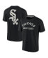 Фото #4 товара Men's and Women's Black Chicago White Sox Super Soft Short Sleeve T-shirt