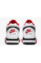 Фото #2 товара Air Flight Legacy Mens Leather Sneaker Bilekli Hakiki Deri Spor Ayakkabı Kırmızı Beyaz
