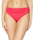 Tommy Bahama Pearl High-Waist Hipster Bikini Bottom Sz. XS (Cerise) 150436 - фото #1