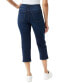 Фото #2 товара Women's Shape Effect Pull-On Capri Jeans