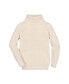 Свитер ребристый Hope & Henry для женщин Ivory Turtleneck Kanga, XSmall - фото #6