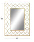 Фото #2 товара Glam Metal Wall Mirror, 50" x 38"