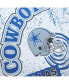 ფოტო #2 პროდუქტის Men's White Dallas Cowboys Team Burst Sublimated T-Shirt