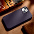 Фото #16 товара Чехол для смартфона ICARER из натуральной кожи, iPhone 14 Plus, темно-фиолетовый