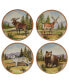 Фото #1 товара Mountain Summit Set of 4 Dinner Plates