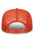 Фото #2 товара Men's White, Orange Cincinnati Bengals Banger 9FIFTY Trucker Snapback Hat