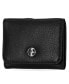 ფოტო #3 პროდუქტის Softy Leather Trifold Wallet, Created for Macy's