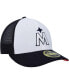 Фото #2 товара Men's White, Navy Minnesota Twins 2023 On-Field Batting Practice Low Profile 59FIFTY Fitted Hat