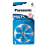 PANASONIC PR 675 Zinc Air 6 Units Batteries