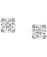 ფოტო #3 პროდუქტის Certified Diamond Stud Earrings (1/3 ct. t.w.) in 14k White Gold featuring diamonds with the De Beers Code of Origin, Created for Macy's