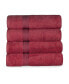 Фото #1 товара Solid Quick Drying Absorbent 3 Piece Egyptian Cotton Assorted Towel Set