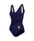 Women's Navy Houston Astros Pearl Clara One-Piece Swimsuit