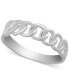 Linked Ring in Silver-Plate