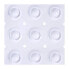 Фото #2 товара Нескользящий коврик для душа 5Five Белый PVC (55 x 55 см)