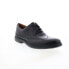 Фото #4 товара Clarks Un Tailor Wing 26144681 Mens Black Oxfords Wingtip & Brogue Shoes