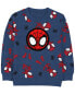 Фото #1 товара Toddler Spider-Man Pullover - Navy 2T