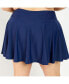 Plus Size Flowy Swim Skort