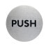 Durable PICTO "PUSH" - 6.5 cm - Silver