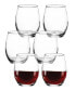 Фото #1 товара Set of 6 18.5 oz Stemless Wine Glasses