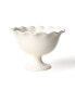 Signature White Ruffle Trifle Bowl