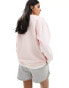 Levi's sweatshirt with retro chest logo in baby pink