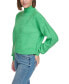 Petite Boxy Mock-Neck Sweater