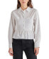 ფოტო #1 პროდუქტის Women's Marisol Cotton Smocked Shirt