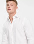 Фото #4 товара French Connection formal long sleeve shirt in white