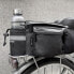 Фото #9 товара Torba rowerowa na bagażnik z paskiem na ramię 6l czarny