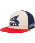 ფოტო #1 პროდუქტის Men's Cream, Red Chicago White Sox Home field Fitted Hat