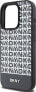 Фото #6 товара DKNY DKNY DKHMP15LPSOSPK iPhone 15 Pro 6.1" czarny/black hardcase Leather Printed Pattern Metal Logo MagSafe