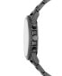 ფოტო #3 პროდუქტის Men's Three Hand Gunmetal Alloy Watch 36mm Gift Set