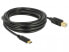 Delock 83667 - 4 m - USB C - USB B - USB 2.0 - 480 Mbit/s - Black
