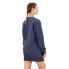 Фото #5 товара SUPERDRY Luxe Metallic Logo Long Sleeve Short Dress