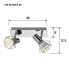 Фото #4 товара Activejet AJE-BLANKA 2P ceiling lamp - 2 bulb(s) - E14 - IP20 - Silver