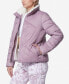 Фото #2 товара Women's Puffer Jacket With Sherpa Lining