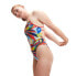 Фото #5 товара SPEEDO Allover Digital Lattice Tie-Back Swimsuit