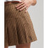 SUPERDRY Vintage Tweed Pleat Mini Skirt