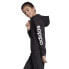 Фото #3 товара Sweatshirt adidas YG E LIN FZ HD JR EH6124 black