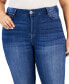 Фото #4 товара Trendy Plus Size Cropped Skinny Jeans