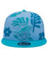 Фото #2 товара Men's Aqua Miami Dolphins Leafy 9FIFTY Snapback Hat