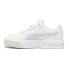 Фото #3 товара Puma Cali Court Leather Lace Up Womens Off White Sneakers Casual Shoes 39380207