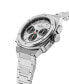 ფოტო #2 პროდუქტის Men's Swiss Chronograph Alpiner Stainless Steel Bracelet Watch 41mm