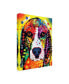 Dean Russo Beagle Face Canvas Art - 15" x 20"