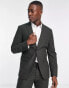 Selected Homme slim fit wool mix suit jacket in grey